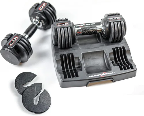 Miniatura 13 de CAP ADJUSTABELL - Juego de mancuernas ajustables de selección rápida de primera calidad para entrenamiento de fuerza, individuales y pares, 12.5