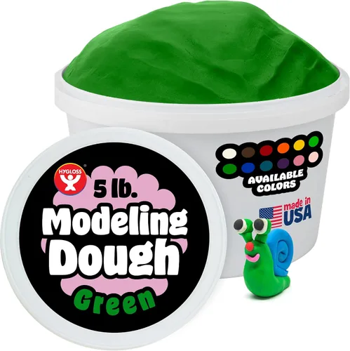 Miniatura 40 de Hygloss Play - Masa de modelado para niños, masa sensorial segura y no tóxica para artes y manualidades, bañera de 3 libras, arcilla de juego