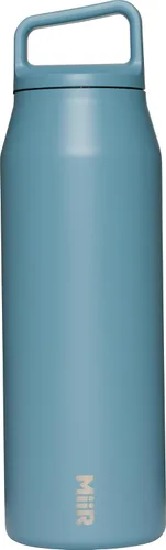 Miniatura 16 de MiiR - Botella de agua de boca ancha - Botella de agua aislada de 32 onzas en acero inoxidable con aislamiento de vacío de doble pared, diseño a