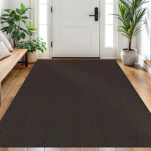 Miniatura 117 de EARTHALL Alfombra pequeña de 2 x 3 pies, lavable para entrada, antideslizante, trenzada, alfombra para puerta interior y exterior, alfombra tejida
