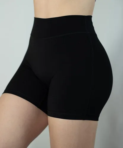 Miniatura 4 de TomTiger Pantalones cortos de entrenamiento para mujer, cintura alta, gimnasio, fitness, correr, yoga, ciclismo, ejercicio activo, control
