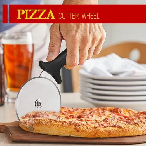 Miniatura 9 de Espátula de pizza de aluminio anodizado duro de 12 pulgadas, juego de 6 utensilios comerciales para horno de pizza, cáscara de pizza para hornos