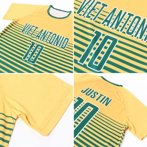 Miniatura 7 de Camiseta de fútbol personalizada para hombres y jóvenes, camisetas de fútbol deportivas personalizadas con número de nombre del