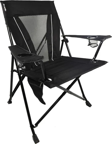 Miniatura 14 de Kijaro Silla de camping portátil XXL Dual Lock - Soporta hasta 400 libras - Disfruta del aire libre en una versátil silla plegable para deportes