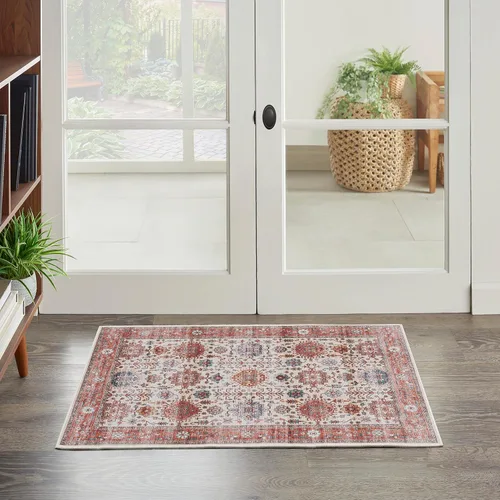 Miniatura 11 de Nourison Home Fulton - Alfombra de 2 x 3 pies, fácil de limpiar, no se desprende, para dormitorio, sala de estar, comedor, cocina (2 x 3 pies)