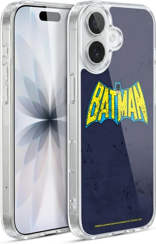 Miniatura 44 de Head Case Designs Funda de gel con licencia oficial de Batman DC Comics Bat Signal Logos [protección de grado militar] compatible con Apple iPhone 7