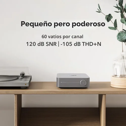 Miniatura 3 de WiiM Amp Pro: Amplificador de transmisión multihabitación Compatible con Google Cast, Alexa HDMI, control de voz Transmisión desde Spotify