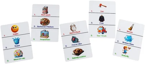 Miniatura 4 de Charadas familiares - para niños y familias Más de 4 jugadores Juego de vinculación familiar Relleno de calcetines A partir de 4 años