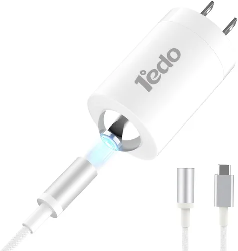 Miniatura 17 de Bloque magnético de carga rápida de 20 W con cable de 6 pies, innovador cable magnético a Lightning para iPhone 14/13/12/11/Xs Max/XR/X (verde)