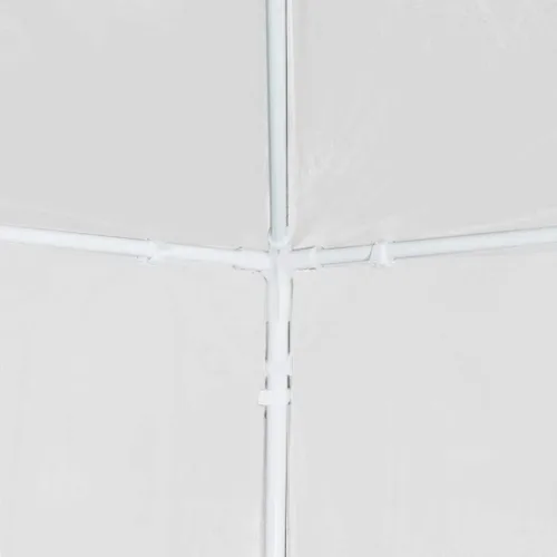 Miniatura 6 de Toldo desplegable, toldo con paredes laterales, kiosco para parrilla, tienda de campaña de 9 pies 10 pulgadas x 9 pies 10 pulgadas, color blanco