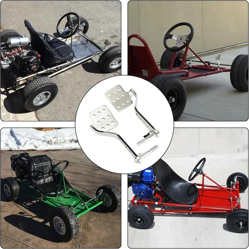 Miniatura 8 de GREHUA Pedal y cable de acelerador de Go Kart compatible con Predator 212 cc 196 cc 6.5 hp Road Rocket Manco Kandi Carter Azusa Go Kart Vintage
