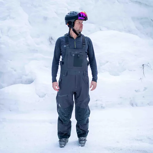 Miniatura 3 de Flylow Pantalón Baker Bib impermeable transpirable para esquí y snowboard para hombre