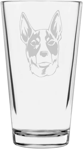 Miniatura 245 de Perro de Presa Canario - Vaso de pinta personalizado con temática de perro grabado multiusos, 16 onzas