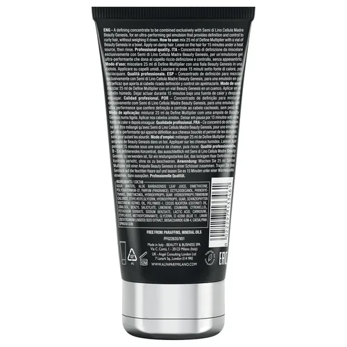 Miniatura 2 de ALFAPARF MILANO Semi di Lino Sublime Cellula Madre Define Multiplicador para cabello ondulado y rizado – Añade definición y control para un cabello