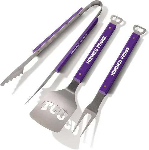 Miniatura 41 de YouTheFan NCAA Spirit Series - Juego de barbacoa de 3 piezas