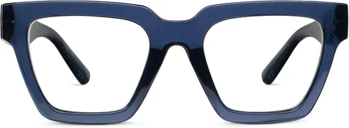 Miniatura 7 de Oprah's Favorite Things Take a Bow - Gafas de lectura cuadradas de gran tamaño con bloqueo de luz azul Tortuga Chai/Verde