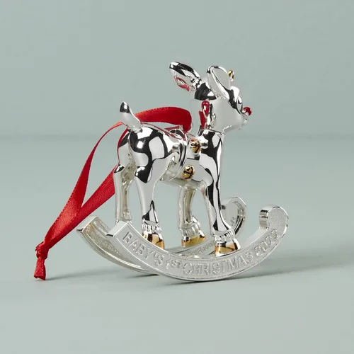 Miniatura 3 de Lenox 893696 Adorno de Rudolph para la primera Navidad del bebé 2022