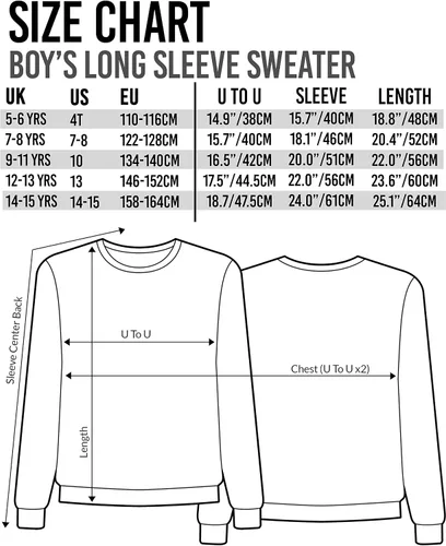 Miniatura 7 de SUPER MARIO Sudadera Luigi Character Gamers - Sudadera de manga larga para niños Negro