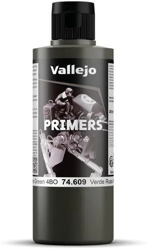 Miniatura 6 de Vallejo - Color de imprimación de superficie Verde ruso 4BO 0.6 fl oz. (0.6 fl oz.) Acabado mate y secado rápido Perfecto para aerografía