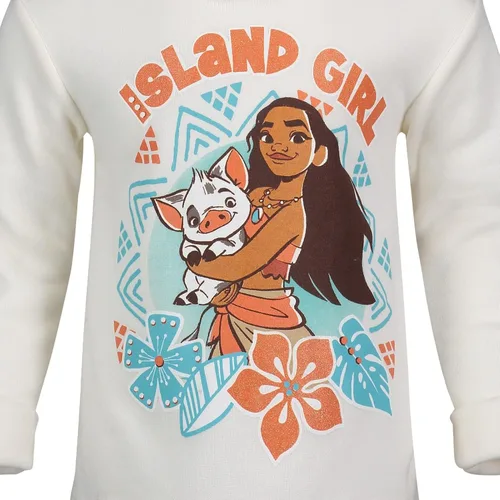 Miniatura 6 de Disney Moana - Conjunto de sudadera con capucha y leggings para bebés y niñas grandes
