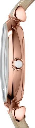 Miniatura 2 de Emporio Armani - Reloj de vestir de dos manecillas de acero inoxidable para mujer, Relojes de moda, Beige