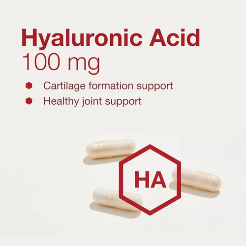 Miniatura 4 de PROTOCOL FOR LIFE BALANCE Ácido hialurónico – 100 mg de ácido hialurónico – Apoyo para la piel y las articulaciones – Suplemento de apoyo