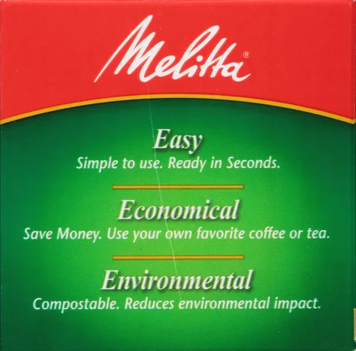 Miniatura 2 de Melitta JavaJig - Filtros de café de papel de una sola porción de repuesto, color blanco, 60