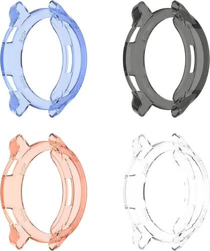 Funda compatible con Xiaomi Mi Watch Color 2/S1 Active Smartwatch Accesorios - Sin protector de pantalla (4 colores)