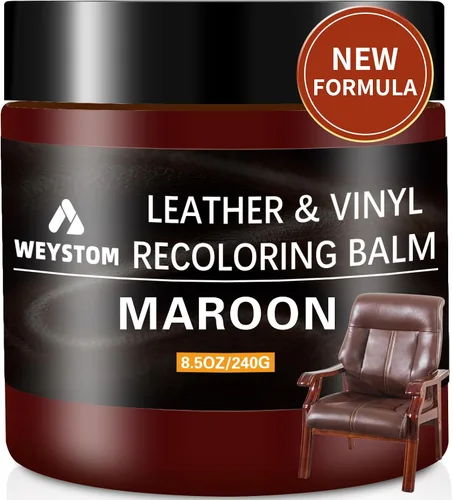 Miniatura 10 de Bálsamo de recoloración de cuero, kit de reparación de cuero beige para muebles, tinte de cuero y pintura para recolorear, restaurar y reparar cuero