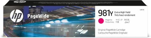 HP 981Y | Cartucho PageWide Rendimiento Extra Alto | Magenta | L0R14A
