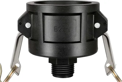 275 330 galones IBC Tote Fittings Adaptador de drenaje de tanque de asas IBC para manguera de jardín Camlock Manguera de agua de jardín Cerradura de