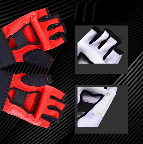 Miniatura 3 de Guantes de taekwondo para hombres y niños, saco de boxeo, artes marciales, artes marciales, artes marciales, lucha, entrenamiento de Muay Thai