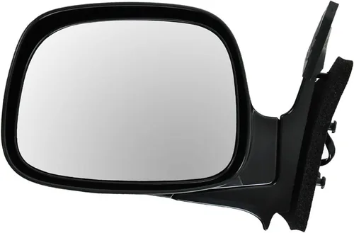 Miniatura 13 de TRQ Espejo plegable con calefacción eléctrica del lado del conductor con indicador de punto ciego pintura a juego negro liso compatible con Kia