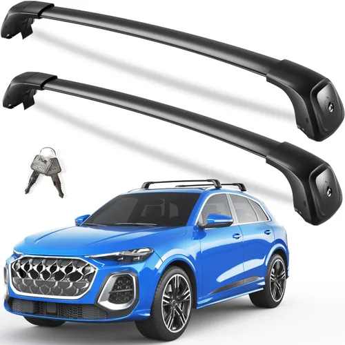 Miniatura 11 de KINGGERI Barras transversales de techo con cerradura de 330 libras compatibles con Volkswagen VW Atlas Cross Sport 2020-2026