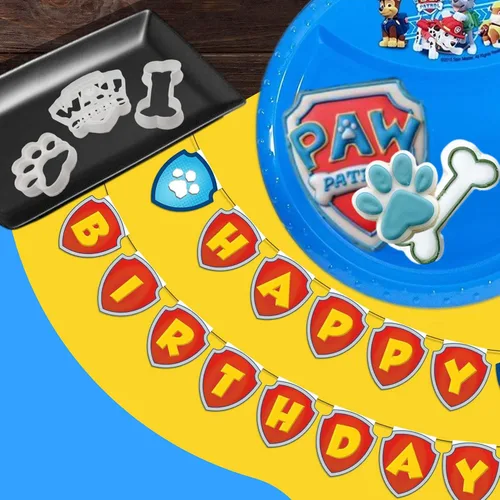 Miniatura 3 de Inspirado en los cortadores de galletas de la Patrulla Canina. Cortadores de galletas impresos en 3D de Paw Patrol para niños, diseño de huesos