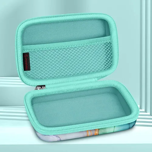 Miniatura 8 de Fintie Funda para cámara digital compatible con Kodak Pixpro FZ55, FZ45, FZ53, FZ43, WPZ2, Canon PowerShot ELPH 360, Lecran/CAMKORY, bolsa de mármol