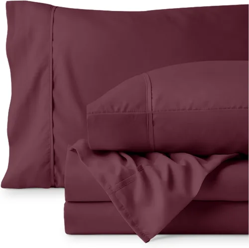 Miniatura 136 de Bare Home Hotel Luxury - Juego de sábanas tamaño individual, extra suave, 4 piezas, bolsillos profundos, ajuste fácil, refrescante y transpirable