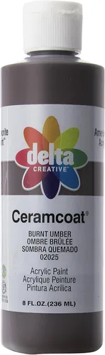 Miniatura 2 de Pintura acrílica Delta Creative Ceramcoat en varios colores (8 oz), 020158, morado Negro