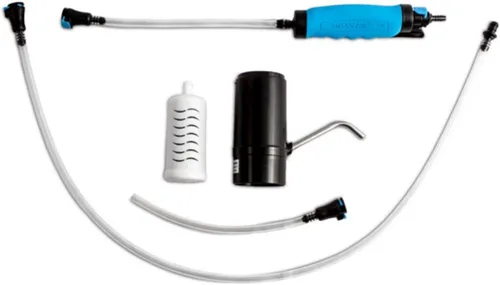 Sagan Life Bomba de filtro de agua de tambor de 55 galones, sistema de purificación de agua AquaDrum, sistema de filtración de barril de agua de
