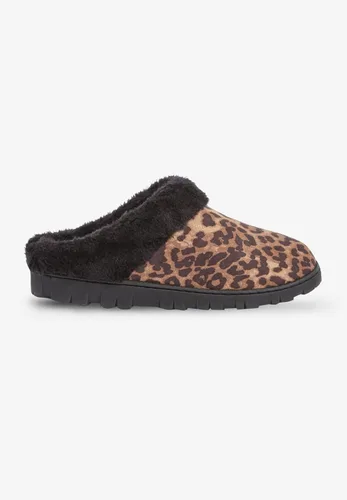 Miniatura 4 de Comfortview Pantuflas tipo zueco The Andy de ancho ancho para mujer