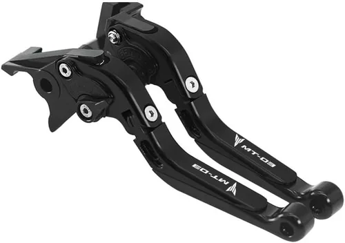F Palanca de freno para motocicleta CNC ajustable plegable extensible palanca de embrague de freno para Yamaha MT03 MT 03 Mt-03 2005-2014 Y (Color