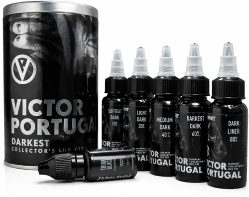 Miniatura 21 de Radiant Colors Tintas de tatuaje (mezcla blanca 8oz)