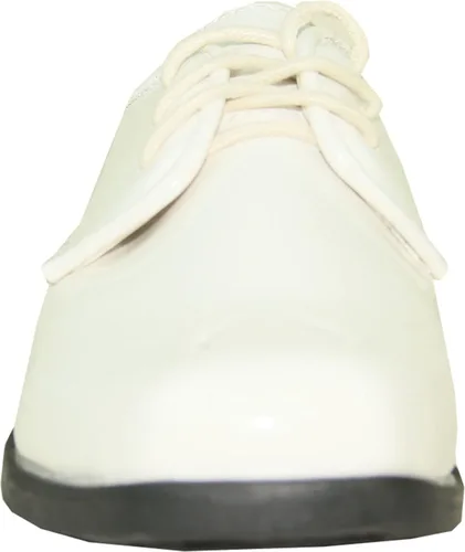 Miniatura 6 de VANGELO Zapato de vestir Oxford con cordones para niños, zapatos de esmoquin para bailes, uniformes, bodas, eventos formales, tamaño desde niños