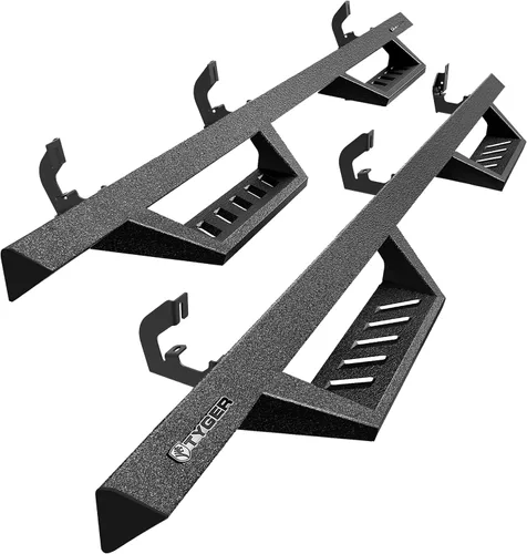 Miniatura 11 de Tyger Auto LanderX - Estribos laterales compatibles con Chevy Silverado GMC Sierra 1500 2019-2026; 2020-2026 2500 3500HD Cabina doble
