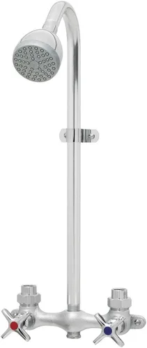 Miniatura 3 de SPEAKMAN SC-1220-1-AF Commander - Ducha industrial expuesta con asas cruzadas, cromo pulido