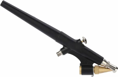Miniatura 6 de Sand Blaster - Mini kit de compresor de aerógrafo, alimentación de sifón, pistola de pintura con cepillo de aire de acción única, pistola de arena