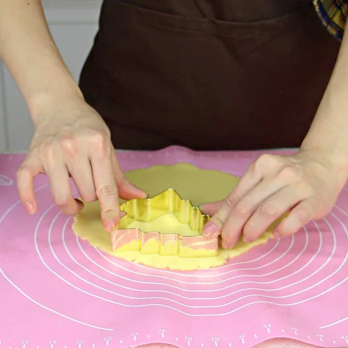 Miniatura 7 de Juego de 26 piezas de cortador de galletas del alfabeto grande (A - Z), herramientas de decoración de acero inoxidable, cortador de fondant de letras