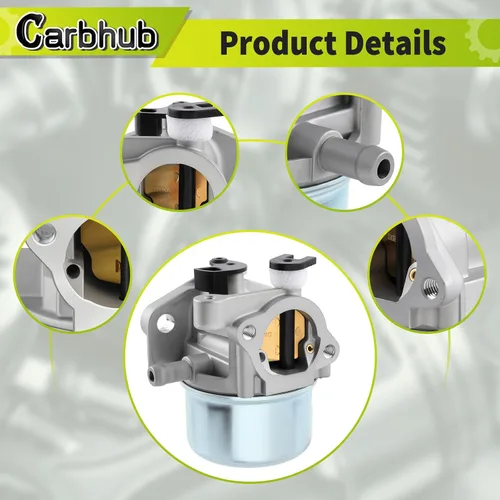 Miniatura 3 de Carbhub Kit de Carburador 675 190CC para Cortacésped de Empuje 6.25HP 6.75HP 190CC Serie 675 Motor Craftsman Troy Bilt TB230 725EX Toro 22 Recycler