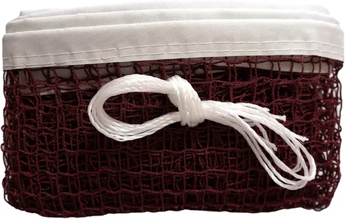 Miniatura 7 de Sanung Red de bádminton con bolsa de transporte, costura de un solo lado, repuesto de nailon de polipropileno para entrenamiento diario
