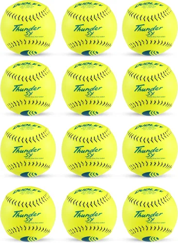 Miniatura 7 de Dudley Slowpitch Softballs Official USASB & USSSA Multiple 12 Count Options